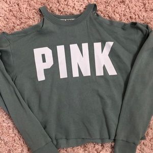 Victoria Secret PINK cut out sweatshirt size XS